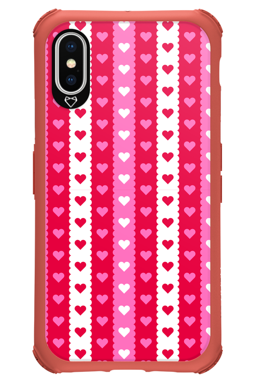 Christmas Heart Biscuit - Apple iPhone XS