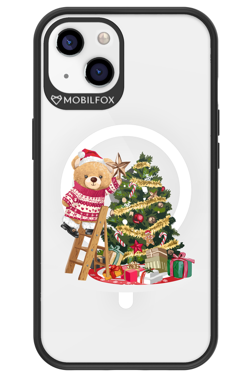 Christmas Bear (Transparent) - Apple iPhone 13