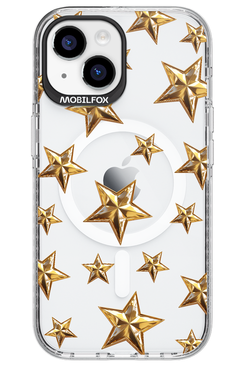 Gold Stars - Apple iPhone 15