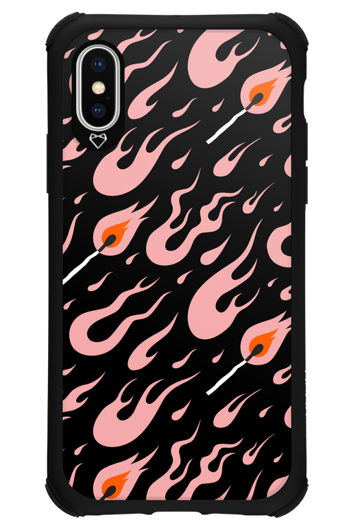 Hot Flames - Apple iPhone X