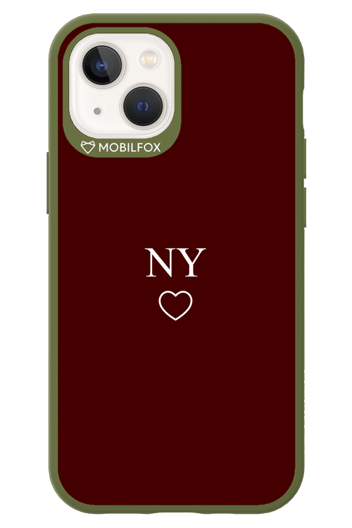 NY Burgundia 2.0 - Apple iPhone 13 Mini