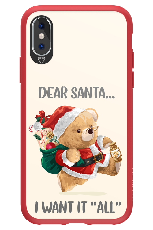 Dear Santa i want it all - Apple iPhone X