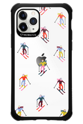 Snow Motion (Transparent) - Apple iPhone 11 Pro