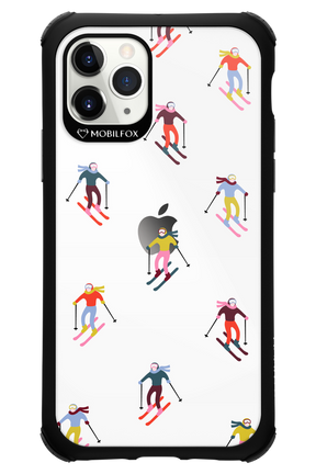 Snow Motion (Transparent) - Apple iPhone 11 Pro