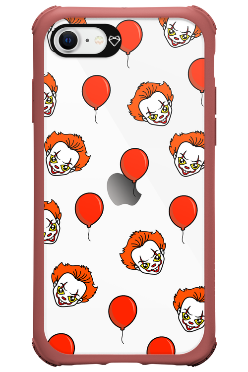 Mystery Clown (Transparent) - Apple iPhone SE 2022