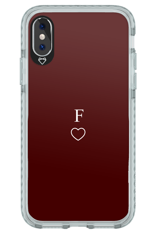 F Burgundia 2.0 - Apple iPhone XS
