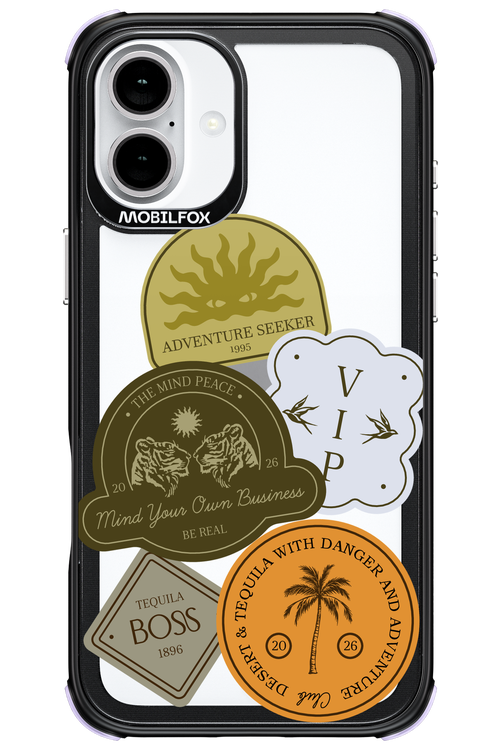 Badge Keeper - Apple iPhone 16 Plus