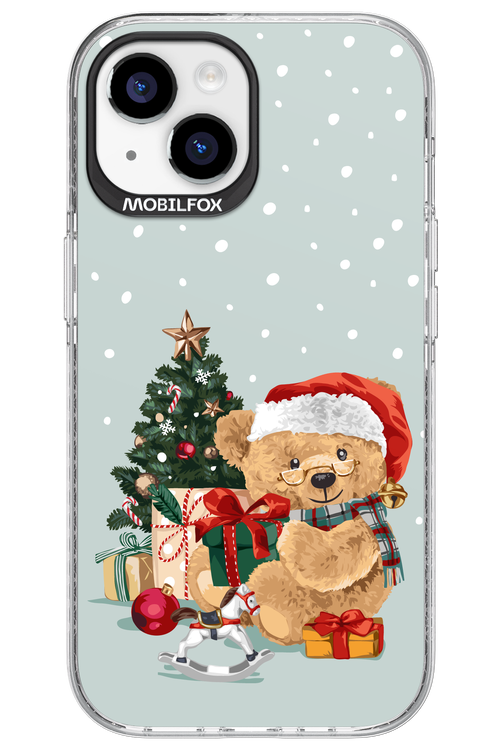 Merry Christmas Bear - Apple iPhone 15