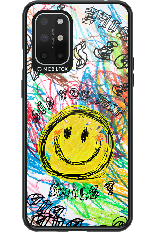 Crayon Smiley Colorful - OnePlus 8T