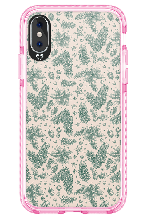 Green Christmas - Apple iPhone X