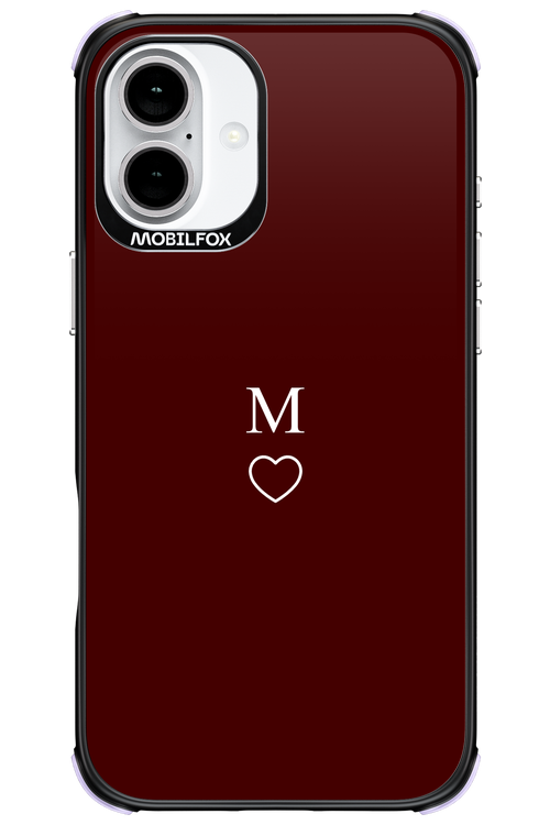 M Burgundia 2.0 - Apple iPhone 16 Plus