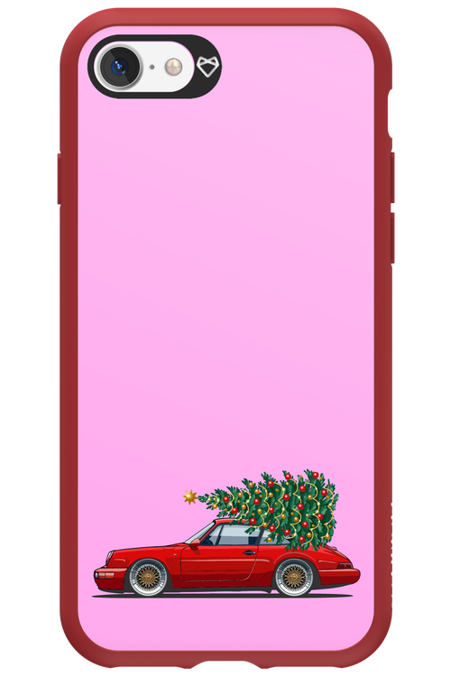 XMAS Car Pink - Apple iPhone 7