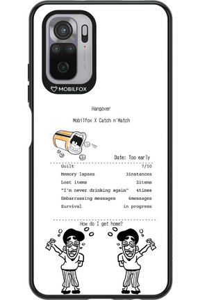 hangover - Xiaomi Redmi Note 10