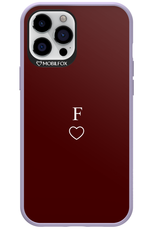 F Burgundia 2.0 - Apple iPhone 12 Pro Max