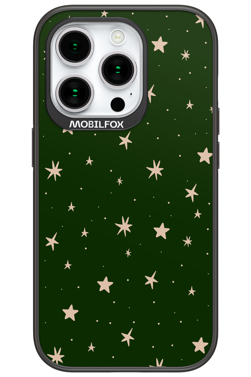 Forest Green Stars - Apple iPhone 15 Pro