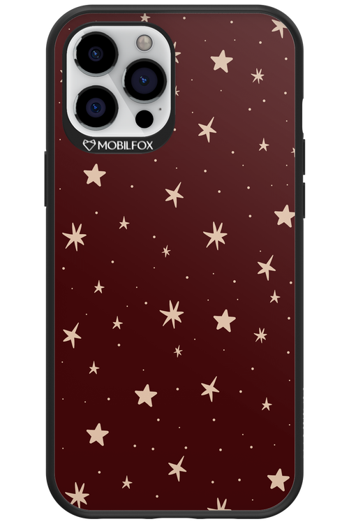 Burgundy Stars - Apple iPhone 12 Pro Max