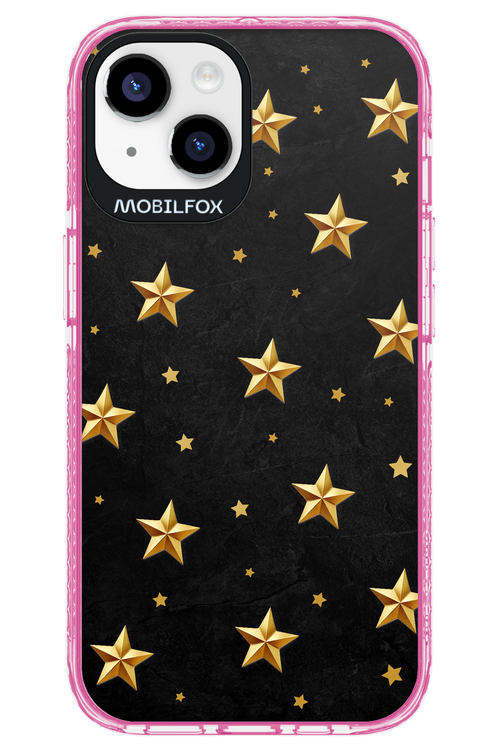 Golden Stars - Apple iPhone 14