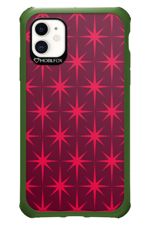 Burgundy Starss - Apple iPhone 11