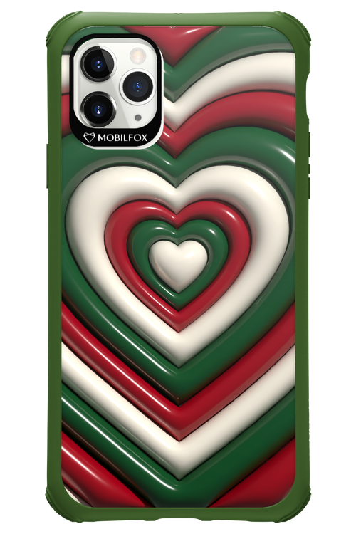 XMAS Hearts - Apple iPhone 11 Pro Max