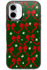 Bow & Stars (Green) - Apple iPhone 16 Plus