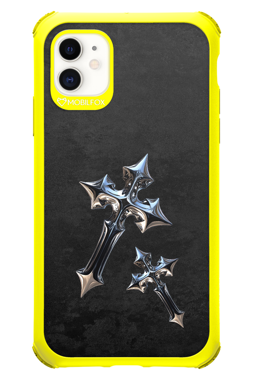Chrome Crosses - Apple iPhone 11