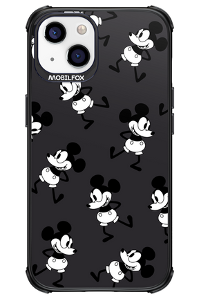 Iconic Mouse (antracite pattern) - Apple iPhone 13