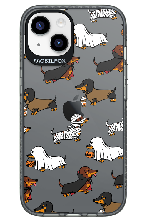 Scary Dachshund (Transparent) - Apple iPhone 14