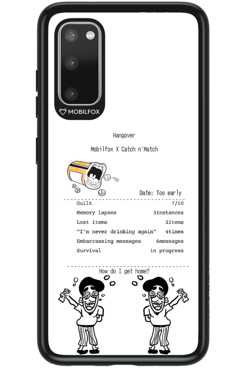 hangover - Samsung Galaxy S20