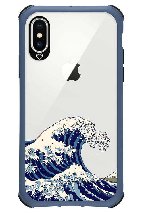 Great Wave - Apple iPhone X