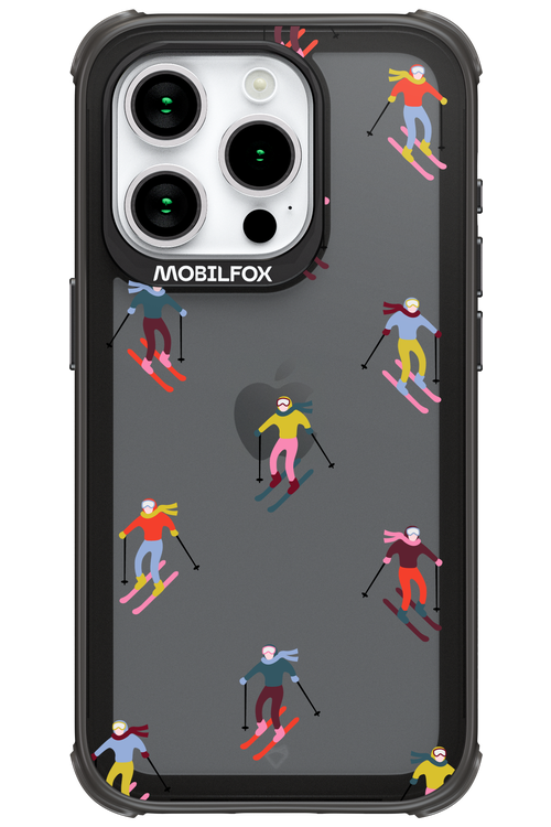 Snow Motion (Transparent) - Apple iPhone 15 Pro