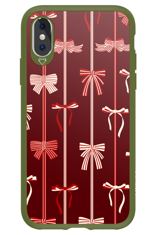 Holiday Bow - Apple iPhone XS