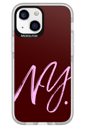 (Dark Blush) NY 2.0 - Apple iPhone 13 Mini