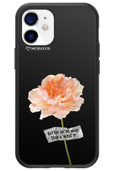 Flower Black - Apple iPhone 12 Mini