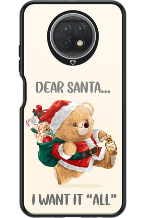 Dear Santa i want it all - Xiaomi Redmi Note 9T 5G