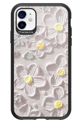 White Flowers - Apple iPhone 11