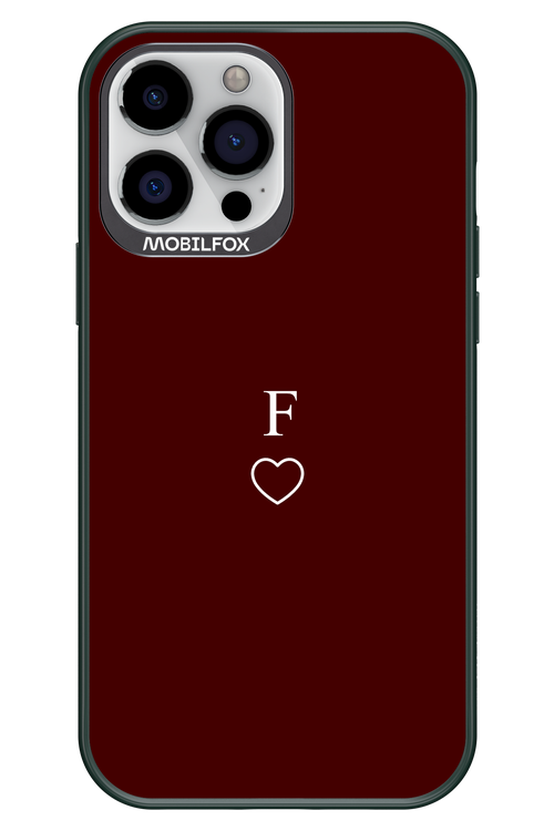 F Burgundia 2.0 - Apple iPhone 13 Pro Max