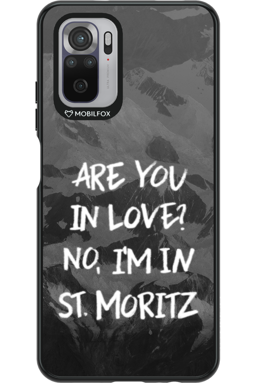 I'm in St. Moritz - Xiaomi Redmi Note 10