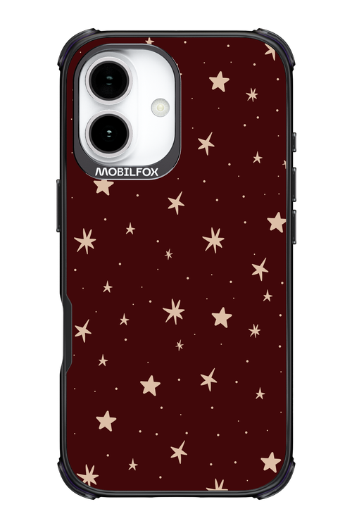 Burgundy Stars - Apple iPhone 17