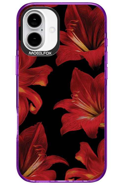 Amaryllis Noir - Apple iPhone 16 Plus