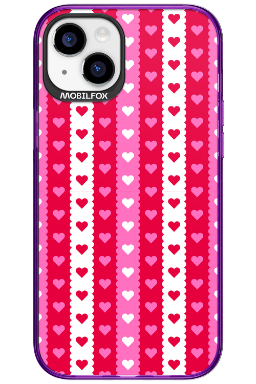 Christmas Heart Biscuit - Apple iPhone 15 Plus