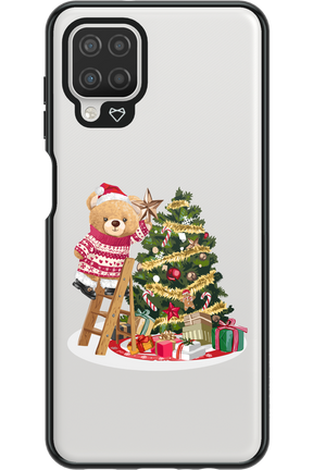 Christmas Bear (Transparent) - Samsung Galaxy A12