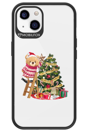 Christmas Bear (Transparent) - Apple iPhone 13