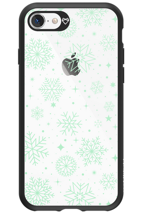Tiffany's Snowflakes - Apple iPhone 8