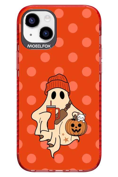 Ghost Girl (Orange) - Apple iPhone 14 Plus
