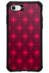 Burgundy Starss - Apple iPhone 8