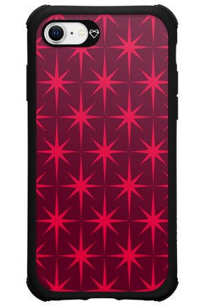 Burgundy Starss - Apple iPhone 8