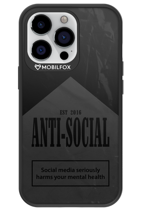 ANTI-SOCIAL (BLVCK) 2.0 - Apple iPhone 13 Pro