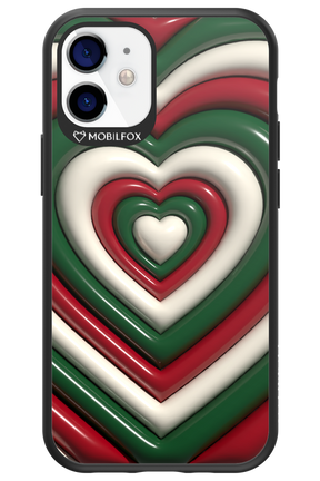 XMAS Hearts - Apple iPhone 12 Mini