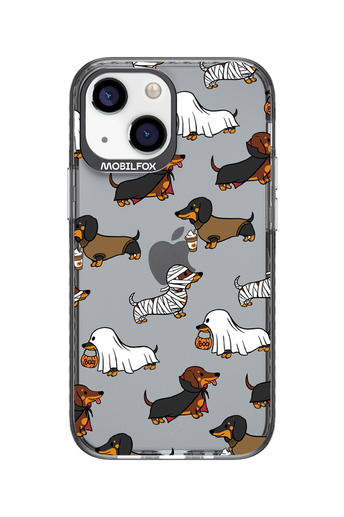 Scary Dachshund (Transparent) - Apple iPhone 13 Mini
