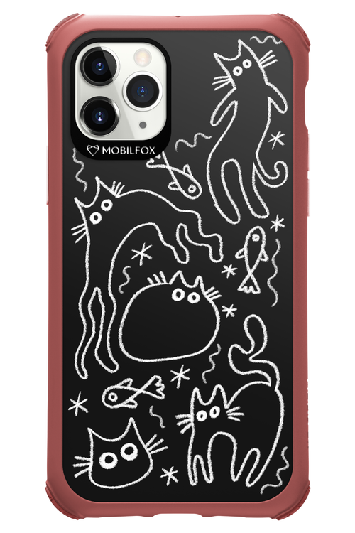 CHALK_CATS 2.0 - Apple iPhone 11 Pro